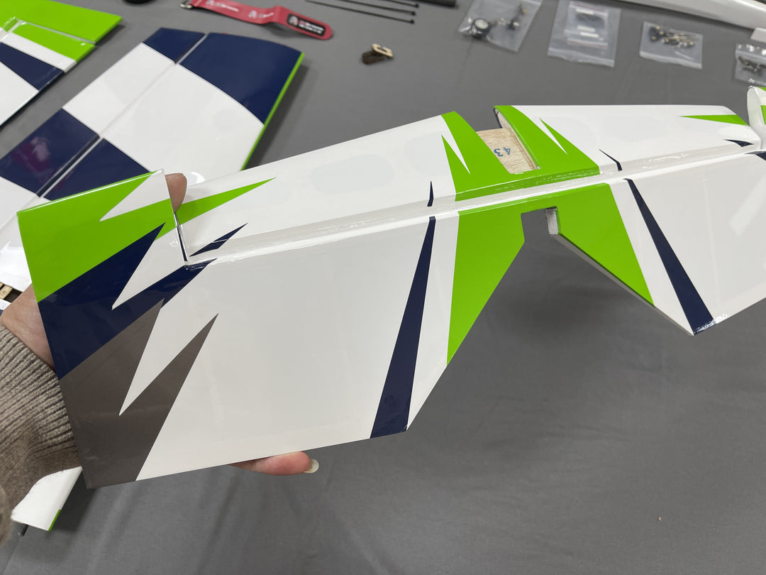 SW - 48" Slick 360 V2 - White/Green Scheme C - ARF