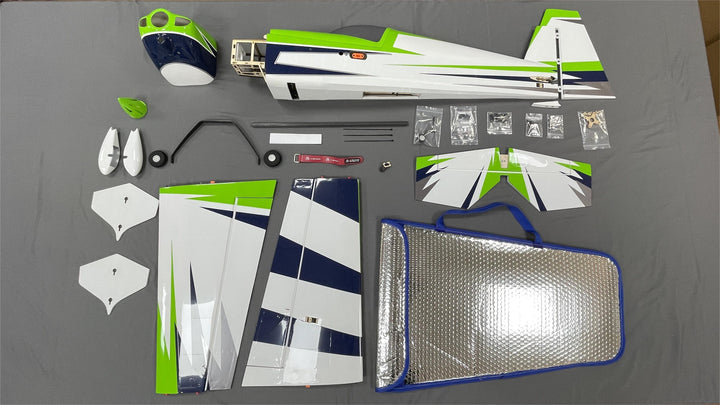 SW - 48" Slick 360 V2 - White/Green Scheme C - ARF