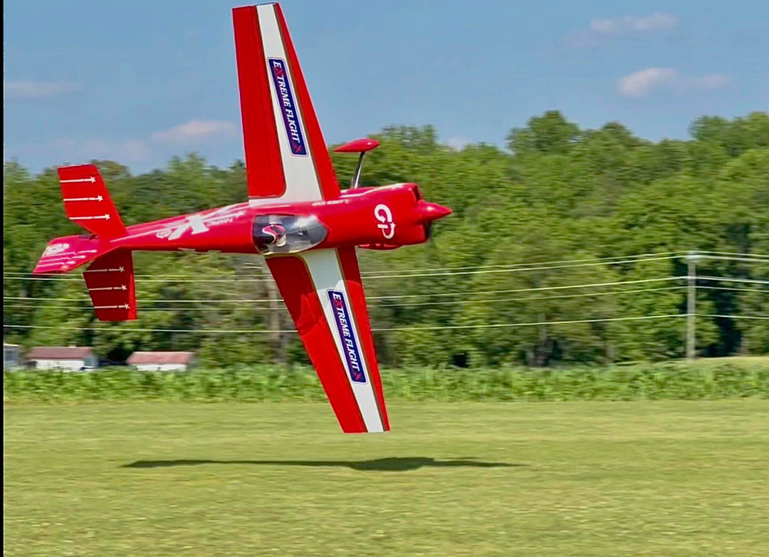 EF - 125" Laser EXP V2 - "Traditional" Red/White/Gold (2 cylinder version)