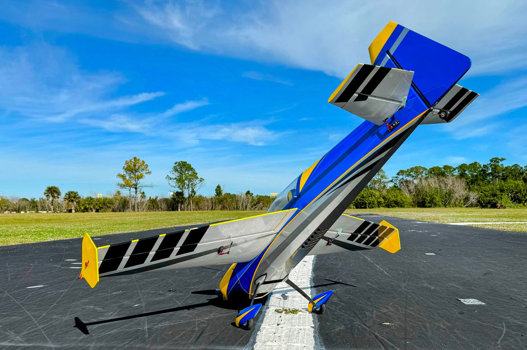 EF - 67" Edge 540T - Blue/Yellow - ARF