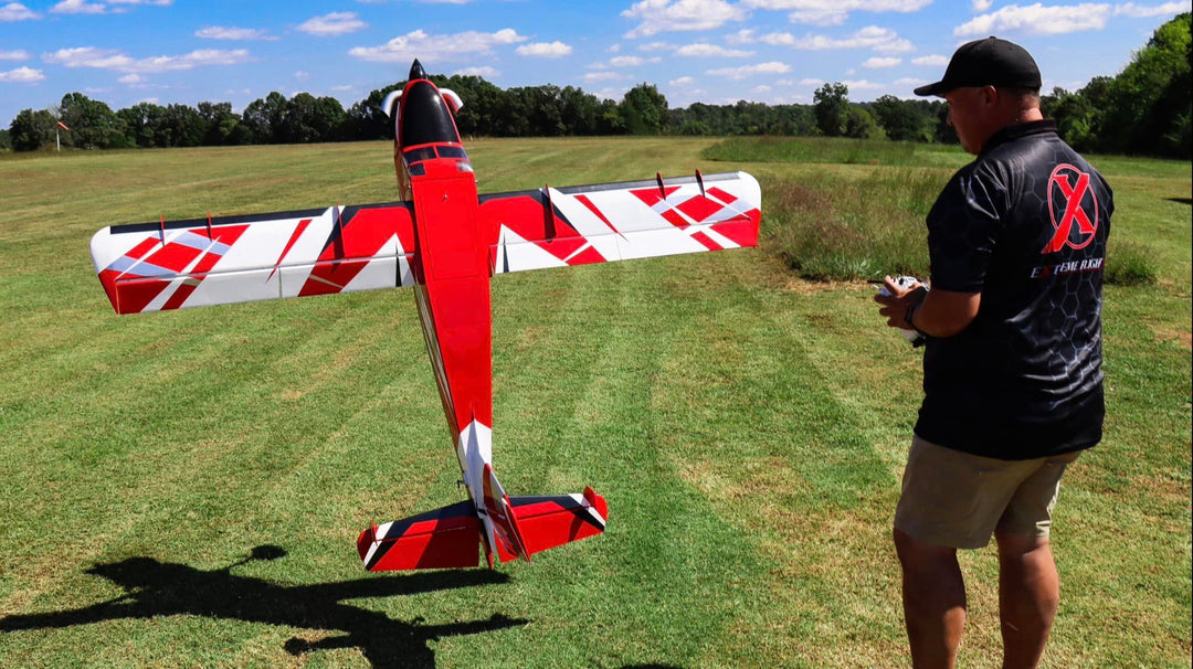 Legacy - 84" Turbo Bushmaster V2 - Red/Black - ARF