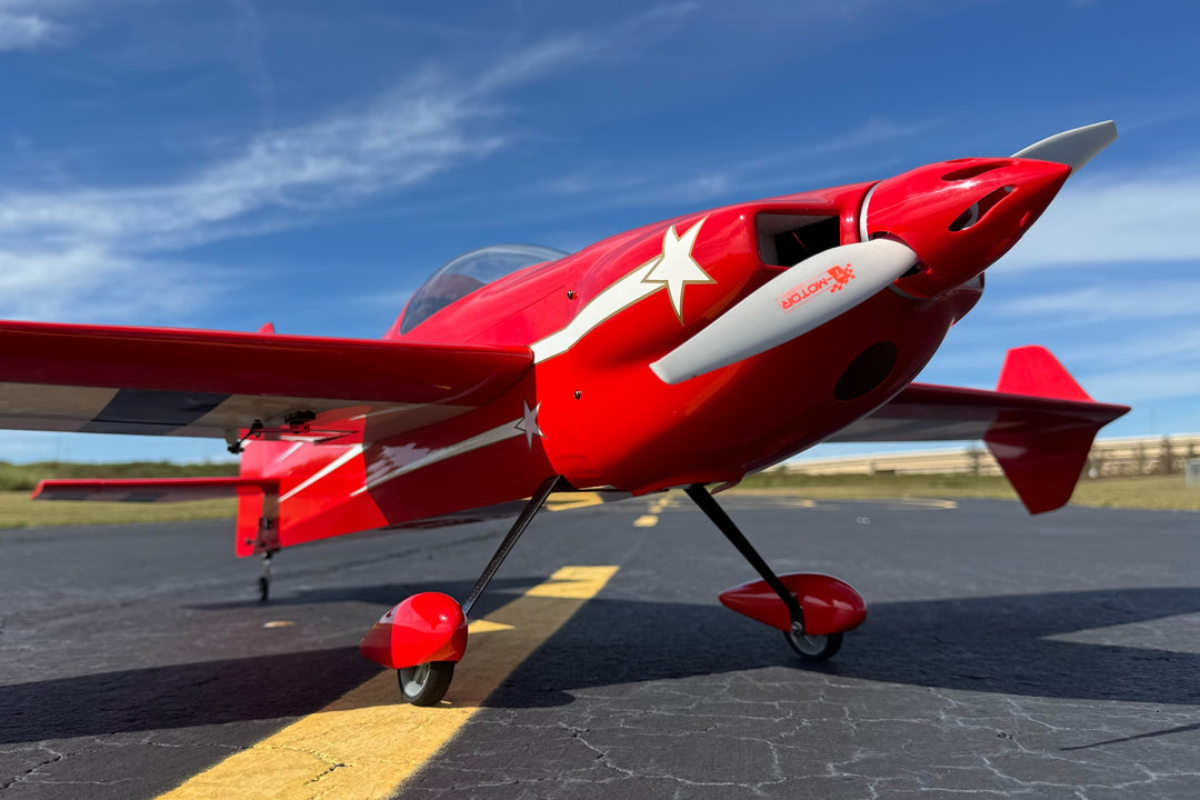 EF - 49" Laser - "Traditional" Red/White/Gold - ARF