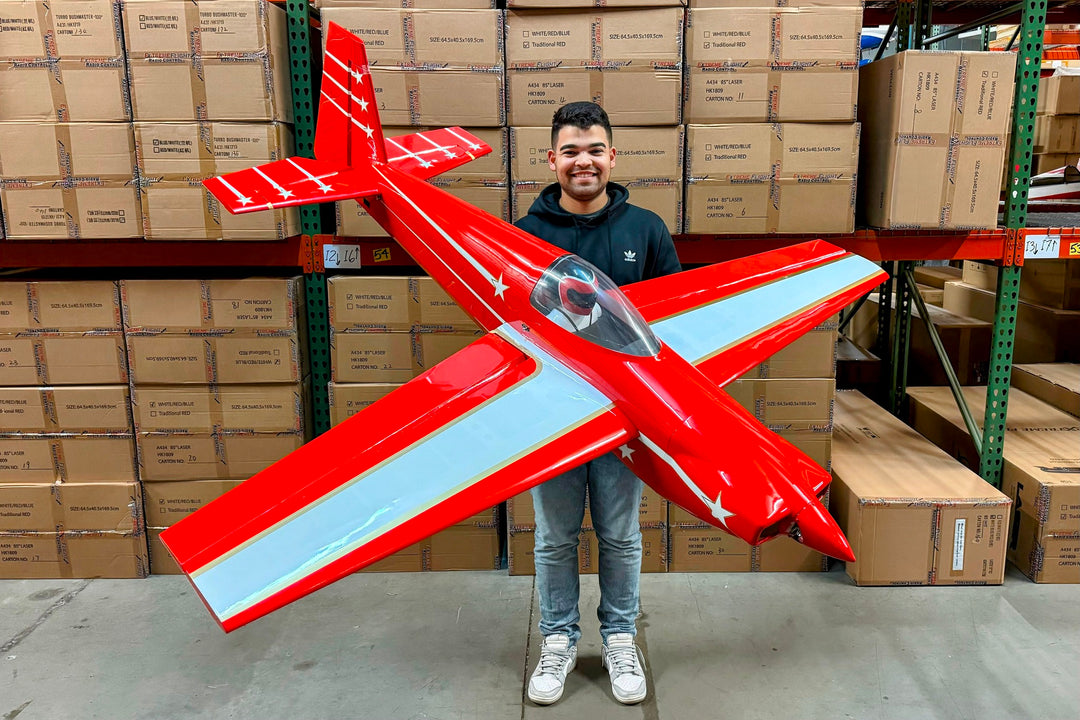 EF - 85" Laser - "Traditional" Red/White/Gold