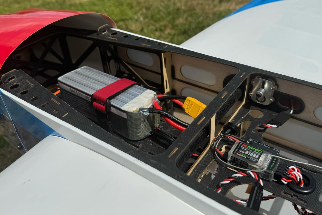 EF - 67" Laser EXP - White/Blue/Red/Silver - RxR