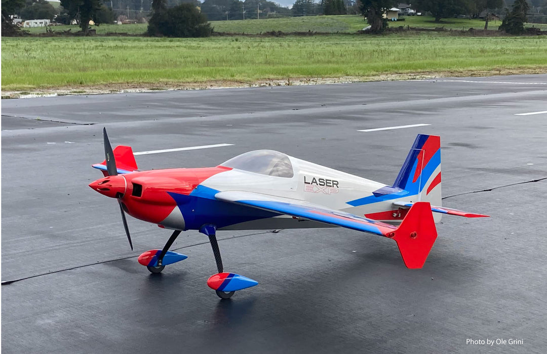 EF - 67" Laser EXP - White/Blue/Red/Silver - RxR