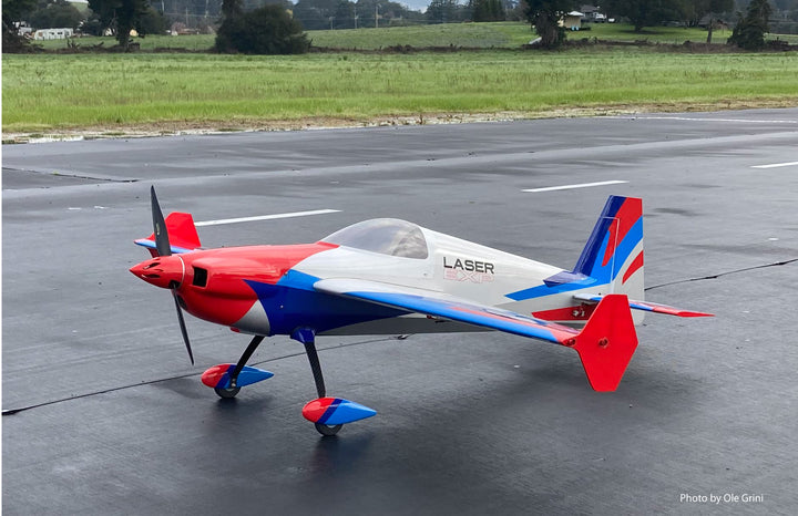 EF - 67" Laser EXP - White/Blue/Red/Silver - RxR
