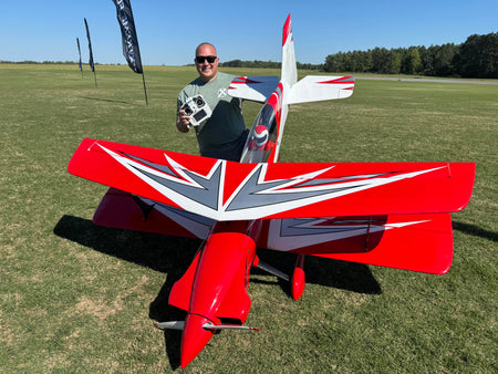 EF - 70CC Peregrine Biplane - Red/White