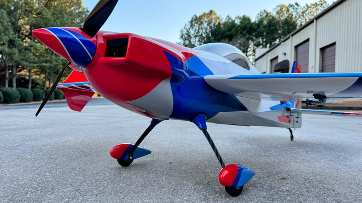 EF - 74" Laser-EXP V2 CNC - White/Red/Blue/Silver