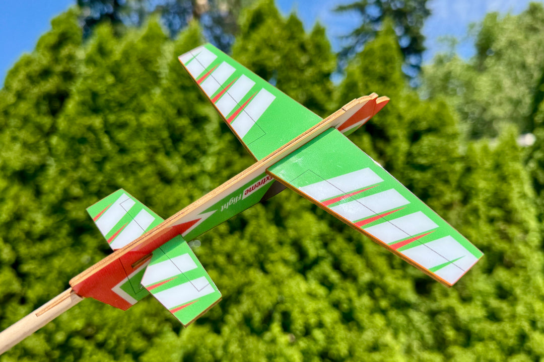 Extreme Flight Stick Plane - Cap 580 - Green