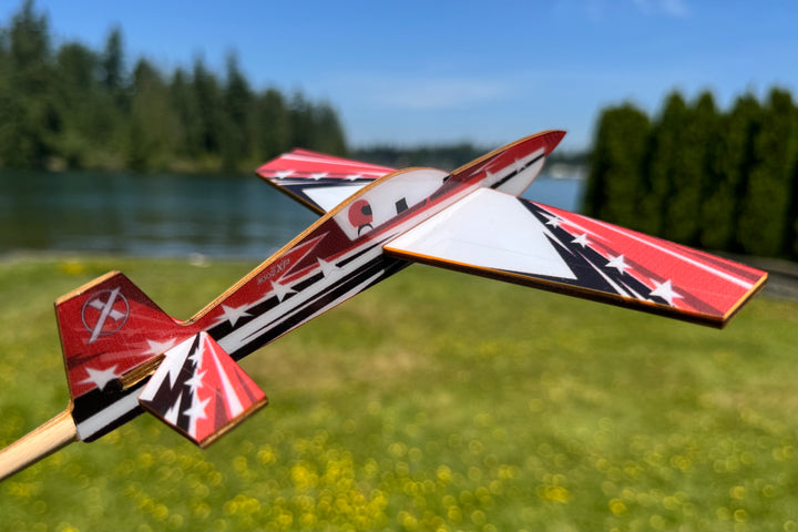 Extreme Flight Stick Plane - Extra 300 MS Red