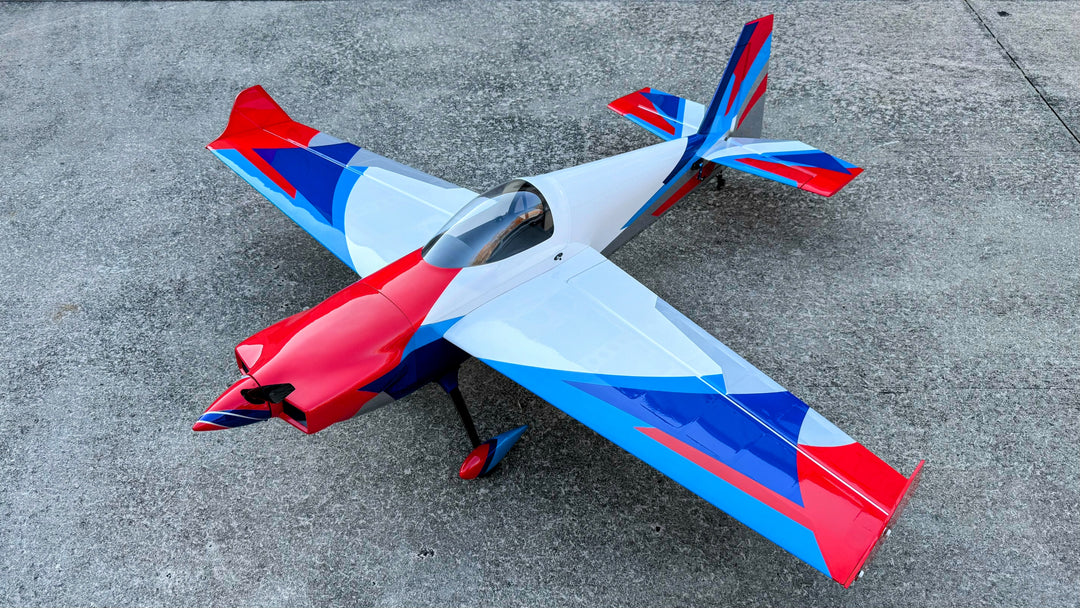 EF - 74" Laser-EXP V2 CNC - White/Red/Blue/Silver