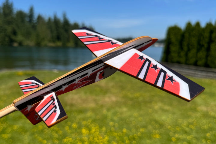 Extreme Flight Stick Plane - Extra 300 MS Red