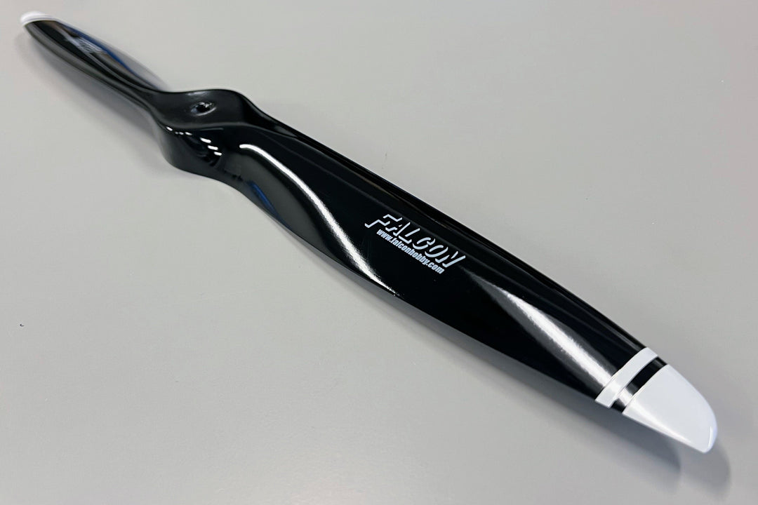 Falcon - Black/White - GAS - PREDRILLED