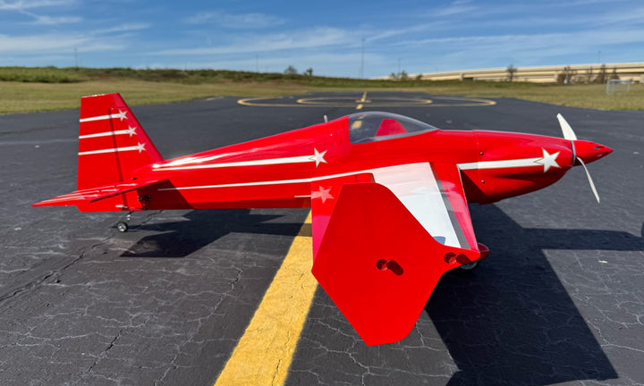 EF - 49" Laser - "Traditional" Red/White/Gold - ARF