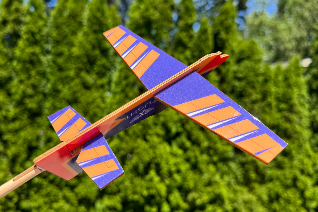 Extreme Flight Stick Plane - Cap 580 - Blue