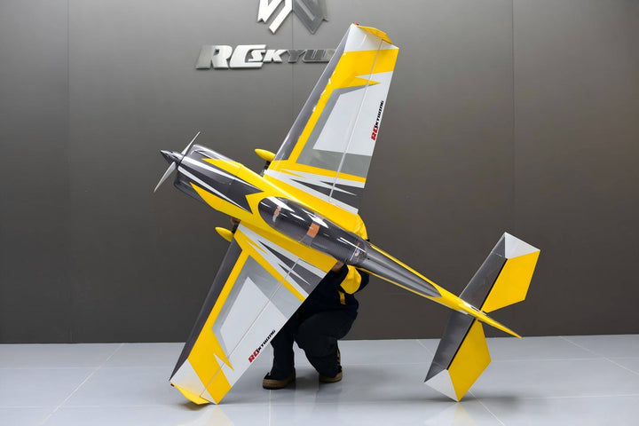 SW - 60" Extra NG - White/Gray/Yellow (D) - ARF