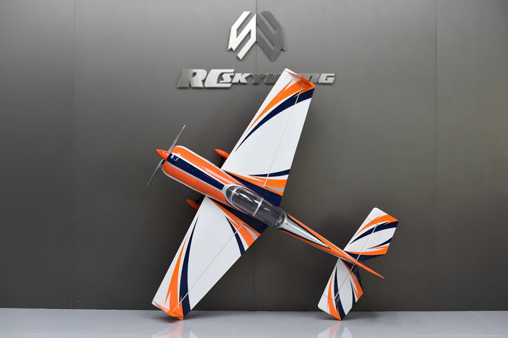 SW - 67" Yak 54 - WHITE/ORANGE (B) - ARF