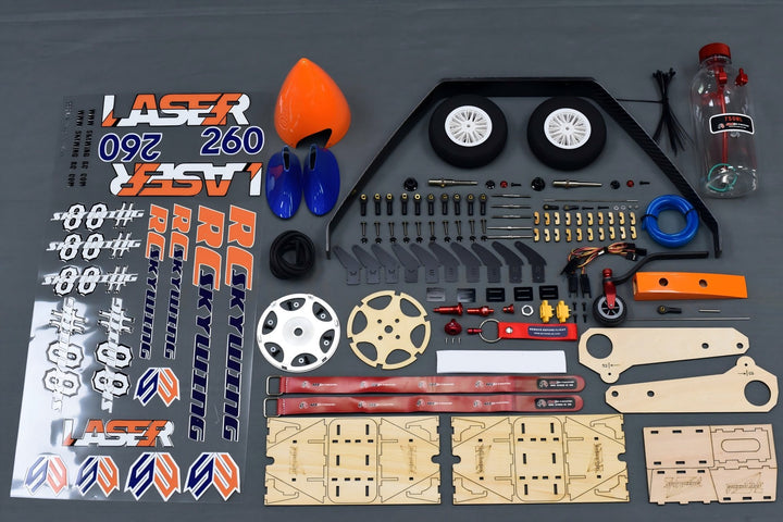 SW - 88" Laser 260 - White/Orange/Blue (B)