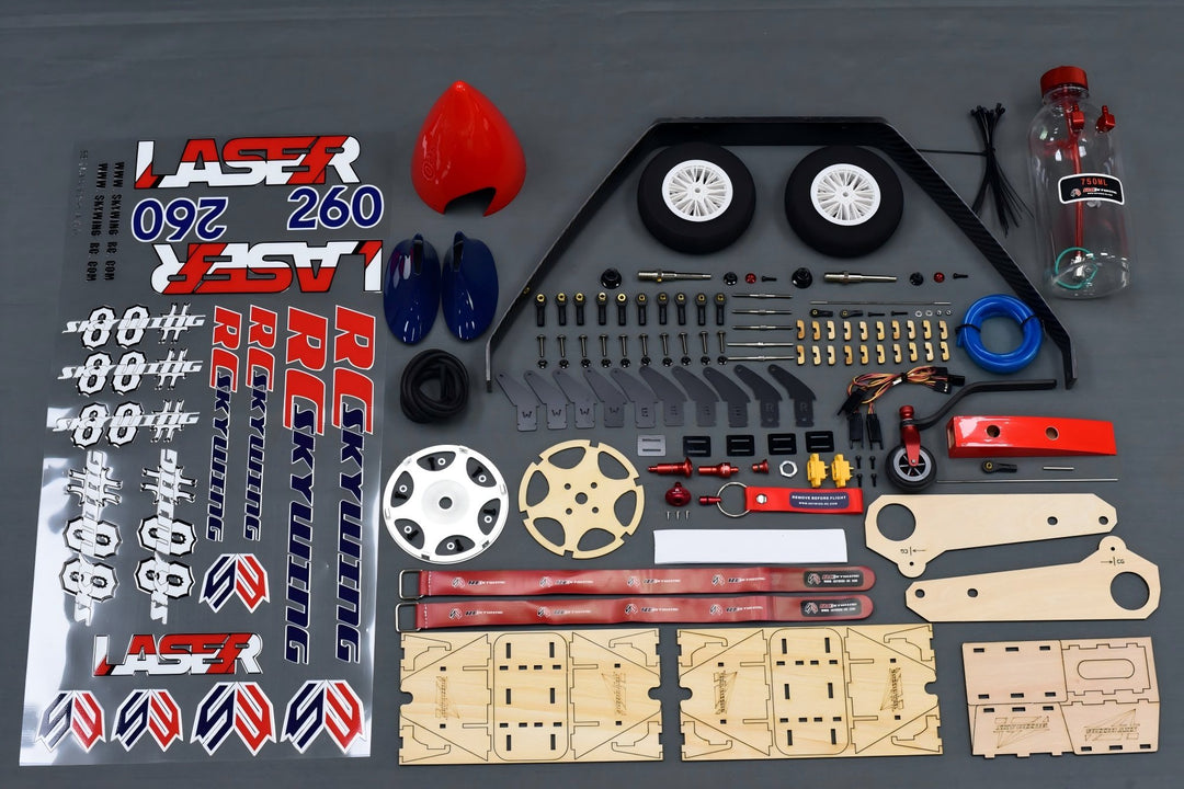 SW - 88" Laser 260 - White/Red/Blue (A)