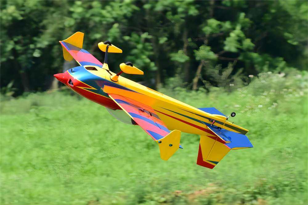 SW - 61" Slick 360 V3 - Yellow/Red/Met Blue (D) PNP