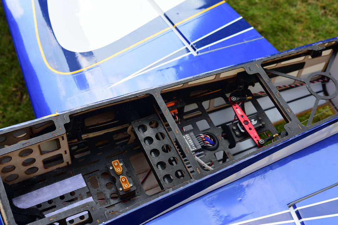 SW - 74" Yak 54 - White/Blue (A) - ARF