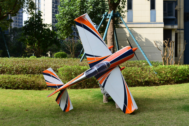 SW - 74" Yak 54 - White/Orange (B) - ARF