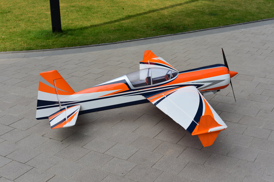 SW - 74" Yak 54 - White/Orange (B) - ARF