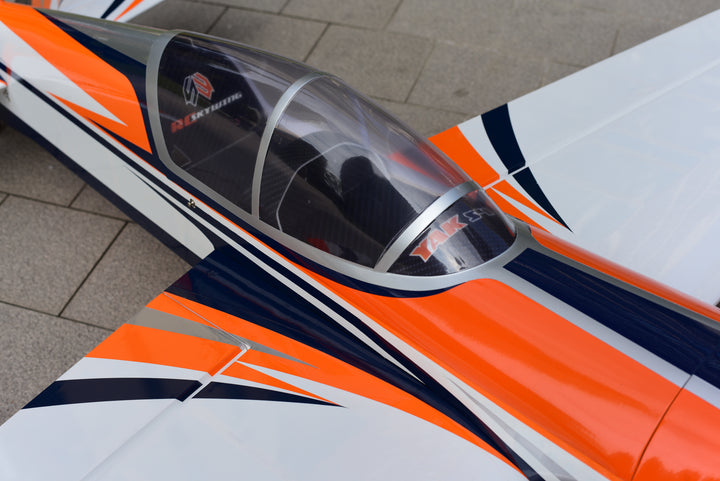 SW - 74" Yak 54 - White/Orange (B) - ARF