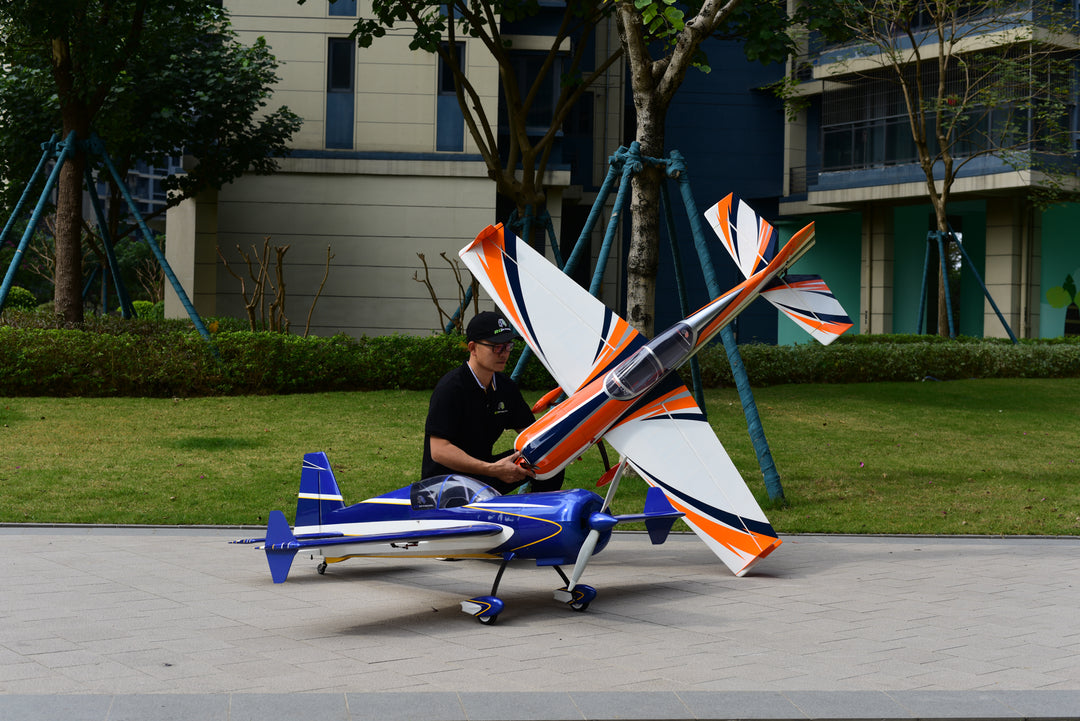 SW - 74" Yak 54 - White/Blue (A) - ARF