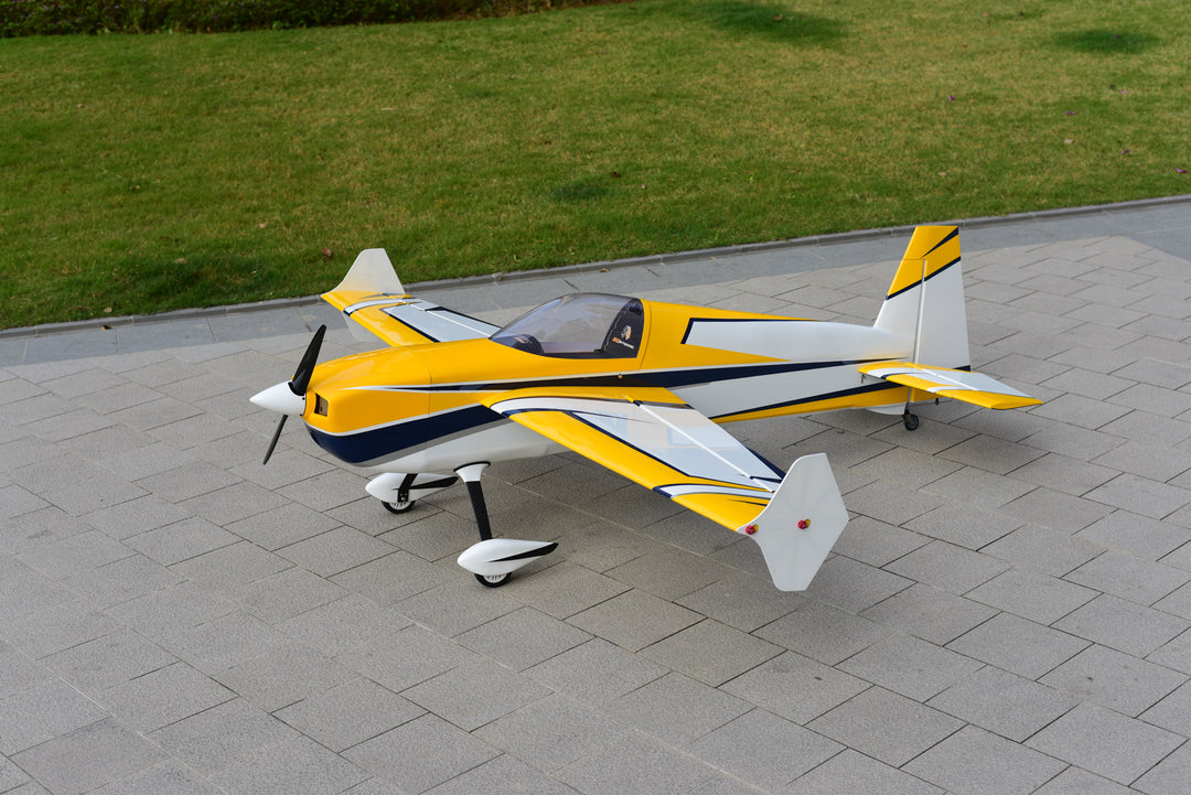 SW - 74" Laser 260 - White/Yellow/Navy (D) - ARF