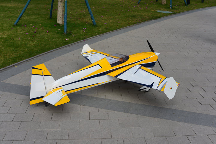 SW - 74" Laser 260 - White/Yellow/Navy (D) - ARF