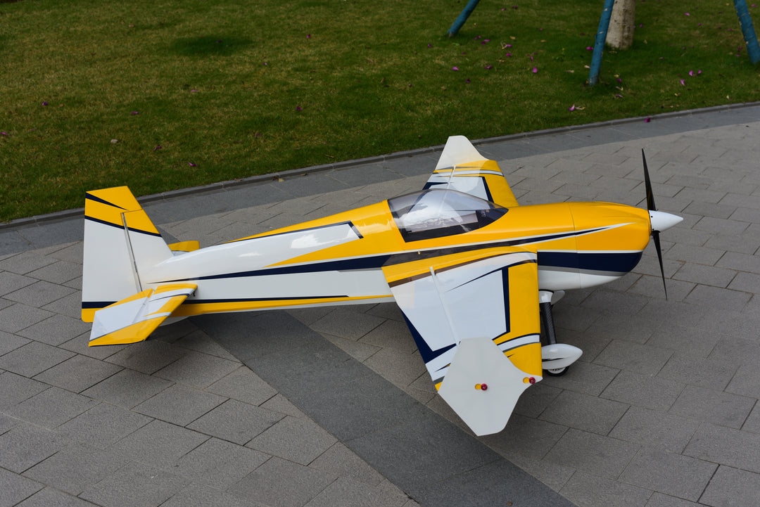 SW - 74" Laser 260 - White/Yellow/Navy (D) - ARF