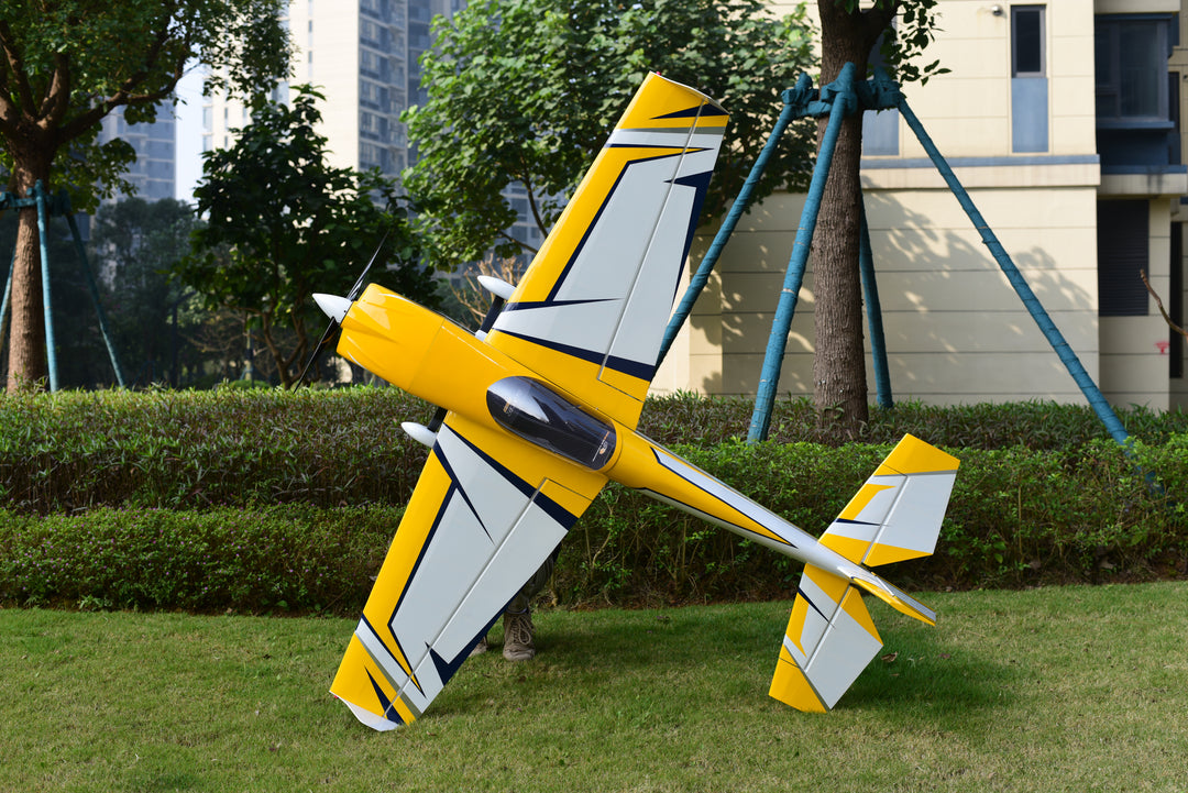 SW - 74" Laser 260 - White/Yellow/Navy (D) - ARF