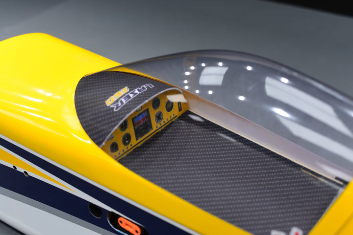 SW - 74" Laser 260 - White/Yellow/Navy (D) - ARF