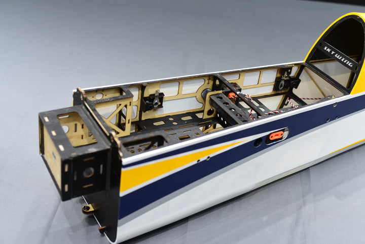 SW - 74" Laser 260 - White/Yellow/Navy (D) - ARF