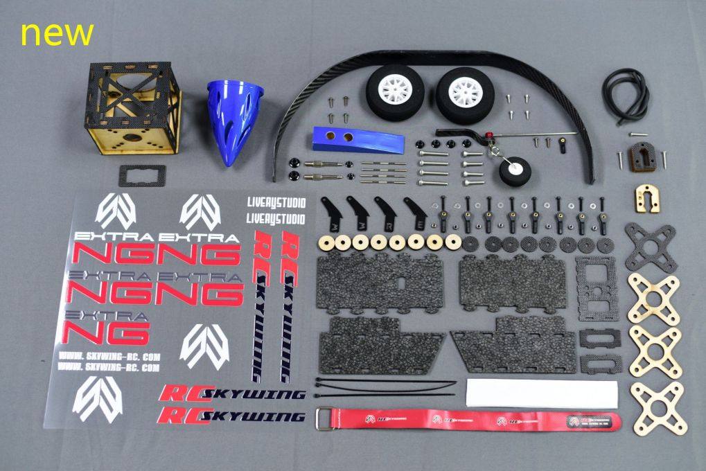 SW - 67" Extra NG - White/Orange/Blue (C) - ARF