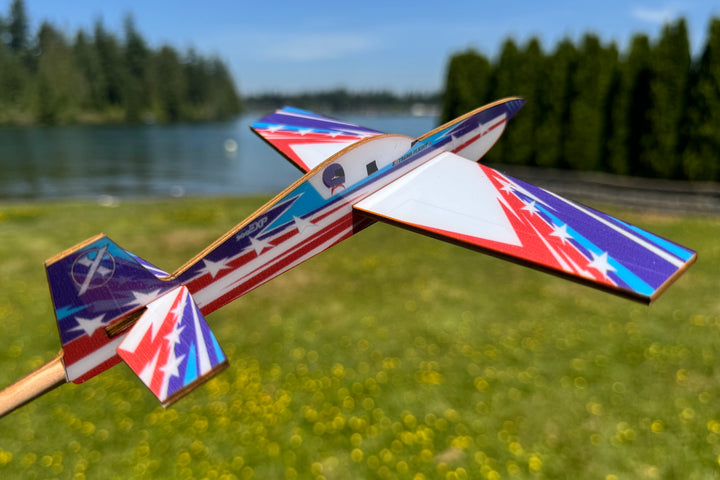 Extreme Flight Stick Plane - Extra 300 MS Blue