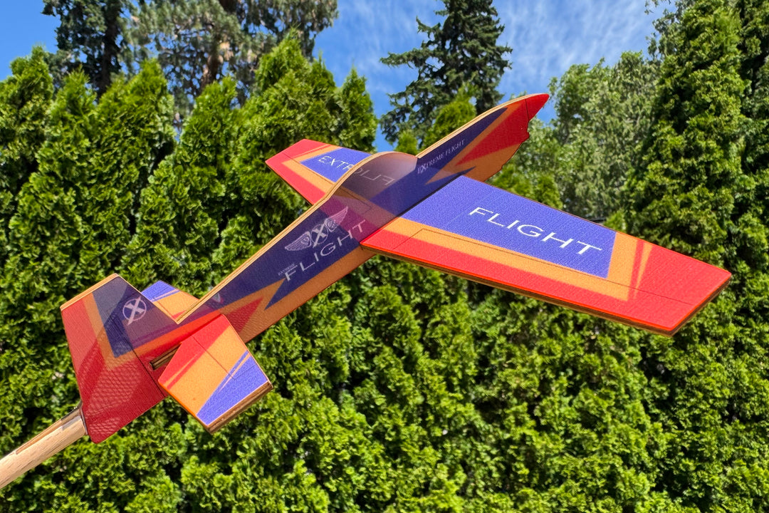 Extreme Flight Stick Plane - Cap 580 - Blue