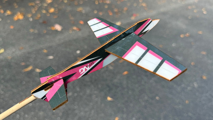 Extreme Flight Stick Plane - Extra NG Pink/Black
