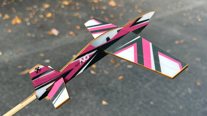 Extreme Flight Stick Plane - Extra NG Pink/Black
