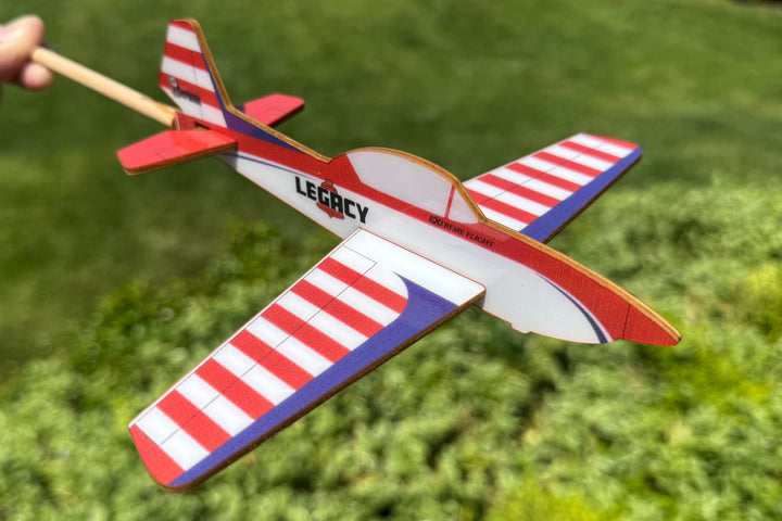 Extreme Flight Stick Plane - Chipmunk - White