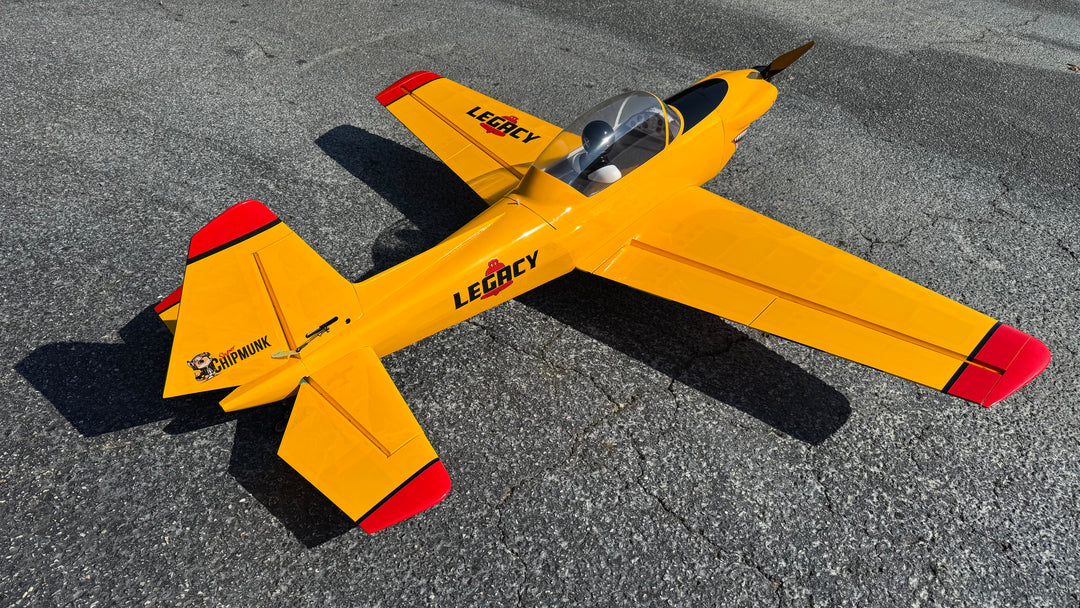 Legacy - 80" Super Chipmunk - Yellow/Red - RXR