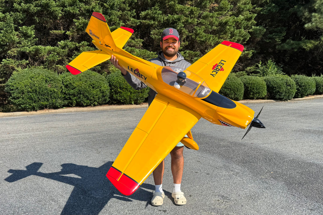Legacy - 80" Super Chipmunk - Yellow/Red - RXR