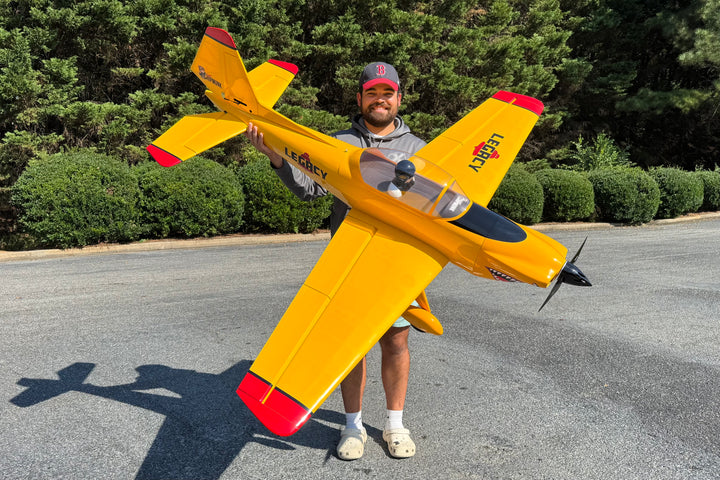 Legacy - 80" Super Chipmunk - Yellow/Red - RXR