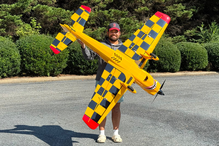 Legacy - 80" Super Chipmunk - Yellow/Red - RXR