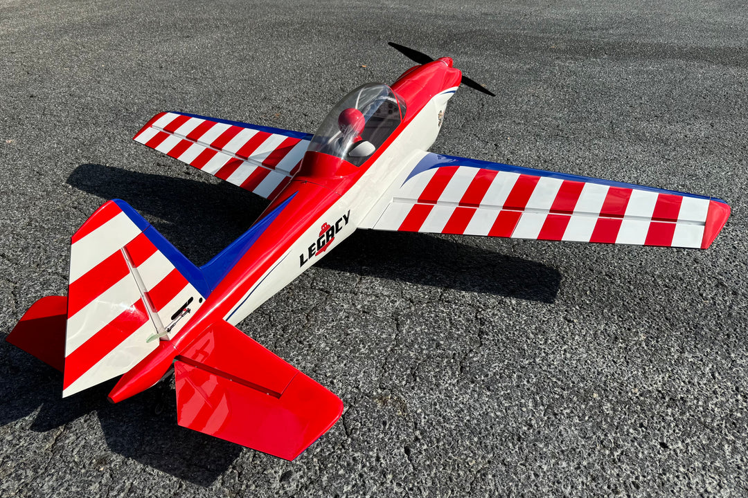 Legacy - 80" Super Chipmunk - Red/White - ARF