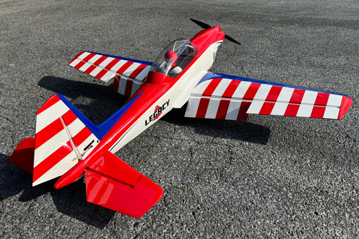 Legacy - 80" Super Chipmunk - Red/White - ARF