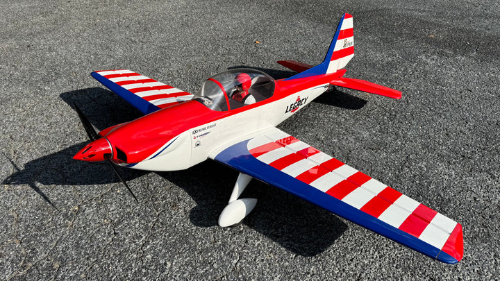 Legacy - 80" Super Chipmunk - Red/White - ARF