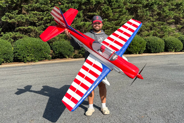 Legacy - 80" Super Chipmunk - Red/White - ARF