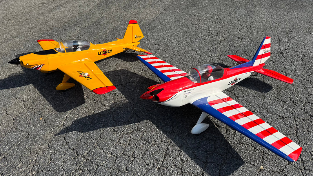Legacy - 80" Super Chipmunk - Red/White - ARF
